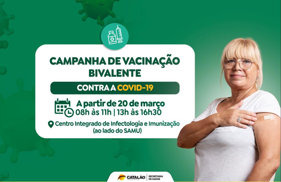 Aplicação da vacina bivalente para pessoas com 60 anos ou mais começa nesta segunda-feira (20)